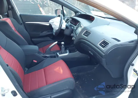 2015 Honda Civic Si из США, поврежденный, VIN 2HGFB6E52FH710096